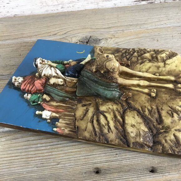 Vintage 3D Middle Eastern Camel Wall Plaque - Picture 9 of 9